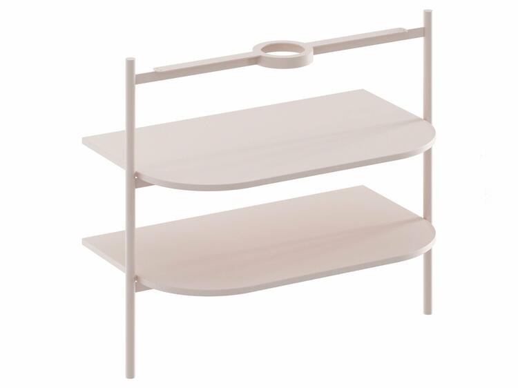 Konstrukce pod umyvadlo CS Yard 80, Alabaster Pink