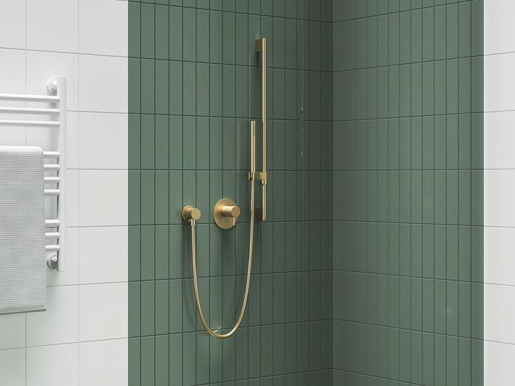 913.60GLB Sprchová hadice 150 cm, Gold Brushed