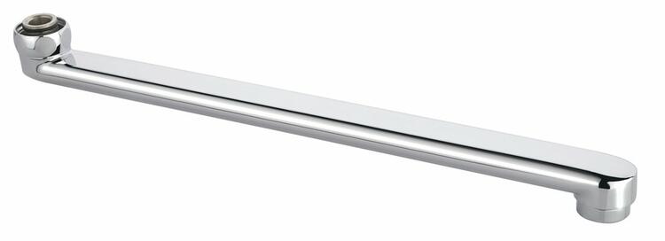 Výtokové ramínko k baterii, 220mm, ploché, chrom