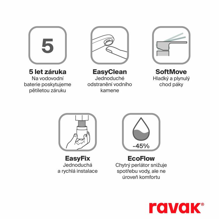 ES 014.60GLB Umyvadlová stojánková baterie 250 mm bez výpusti, zlato kartáčované