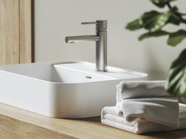 NX 014.30SSB Umyvadlová stojánková baterie 190 mm, bez výpusti, nerez kartáčovaná | Více - 