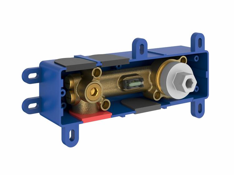 ES 019.60GLB.O1.RB07B Umyvadlová podomítková baterie bez tělesa, zlato kartáčované