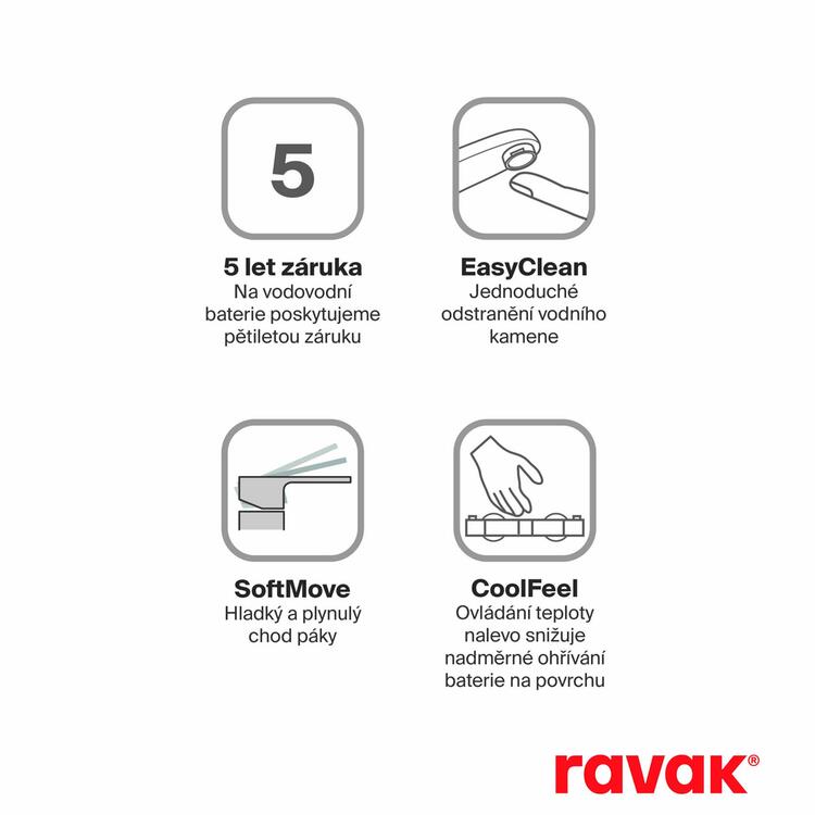 Nástěnná vanová baterie Chrome II, se sprchovým setem