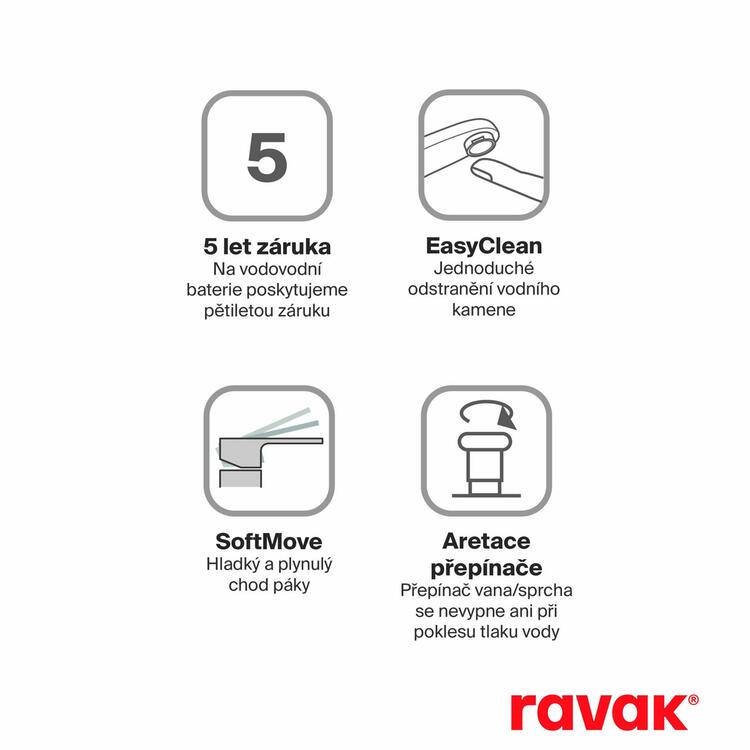 ES 022.60RGB.+S Vanová nástěnná baterie se sprchovým setem, růžové zlato kartáčované