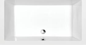DEEP hluboká sprchová vanička, obdélník 130x75x26cm, bílá | Více - 