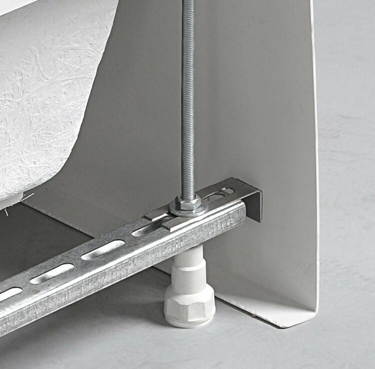 DEEP hluboká sprchová vanička s konstrukcí, obdélník 160x75x26cm, bílá