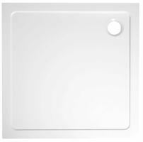 TECMI sprchová vanička z litého mramoru, čtverec 70x70cm, bílá | Více -