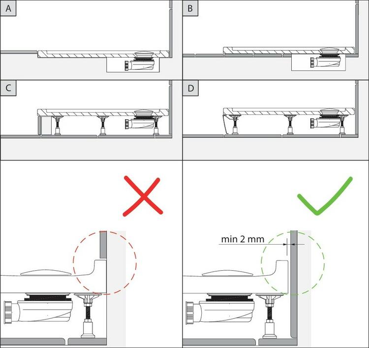 AURA sprchová vanička z litého mramoru, čtverec 70x70cm, bílá