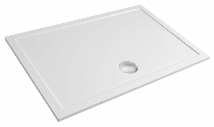 GALLET sprchová vanička z litého mramoru, čtverec 90x90cm