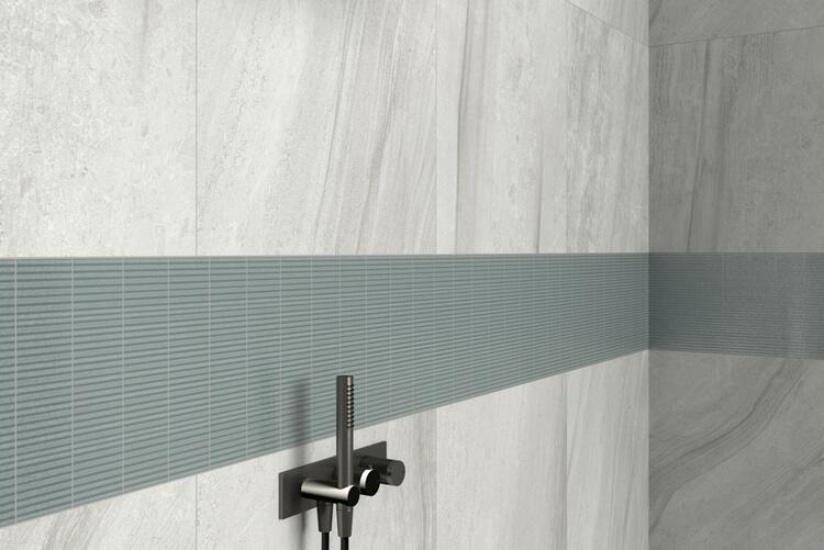 Obklad do koupelny nebo kuchyně barevný Murano Green 7,5x30 cm