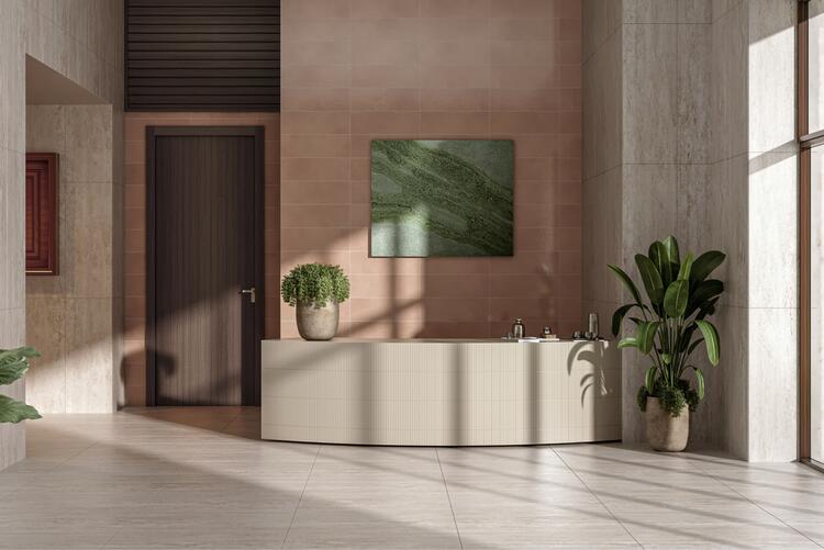 Obklad do koupelny nebo kuchyně barevný Allegra Cotto 30x90 cm