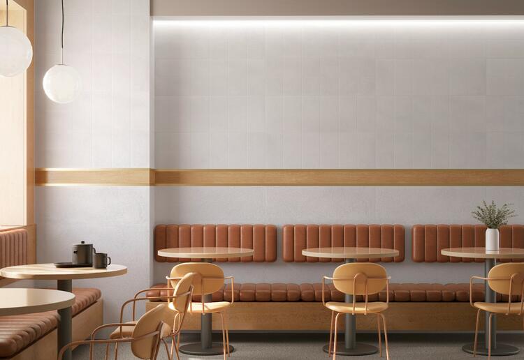 Obklad do koupelny nebo kuchyně barevný Allegra White RLV 30x90 cm