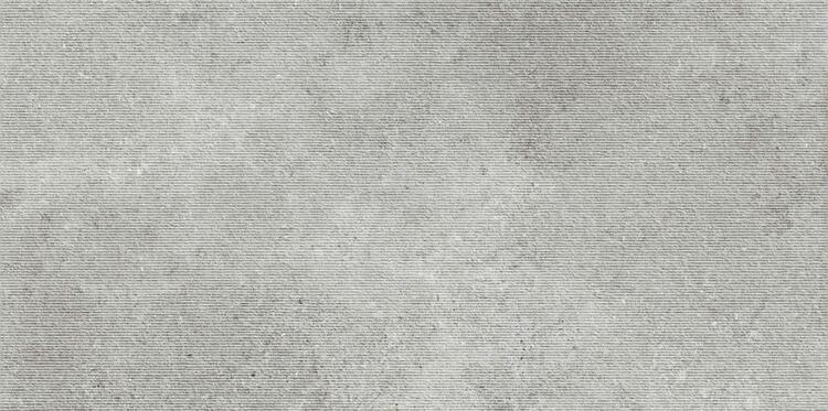 Interiérová dlažba imitace kamene Colosseo Grigio dekor Millerighe 61x122 cm