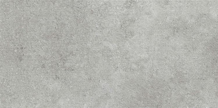 Interiérová dlažba imitace kamene Colosseo Grigio dekor Millerighe 61x122 cm