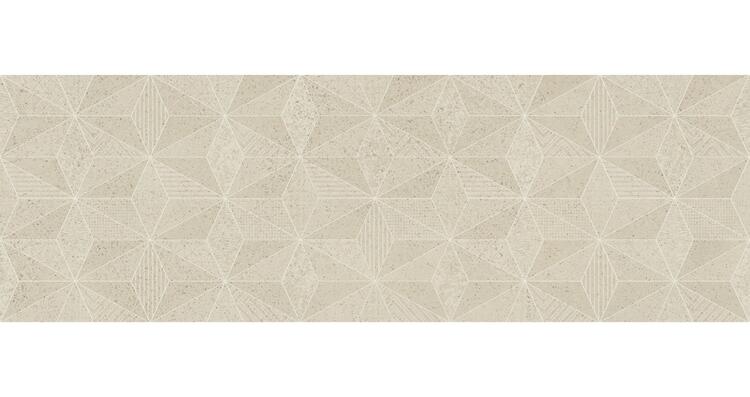 Obklad do koupelny nebo kuchyně v imitaci kamene Cute Cream decor 33,3x100 cm