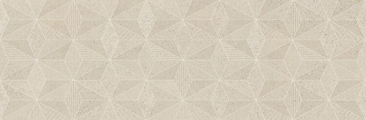 Obklad do koupelny nebo kuchyně v imitaci kamene Cute Cream decor 33,3x100 cm