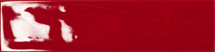 Obklad do koupelny nebo kuchyně barevný Maiolica Red 7,5x30 cm