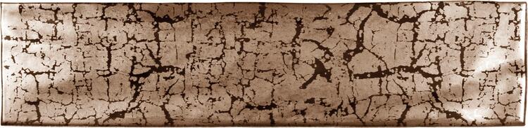 Obklad do koupelny nebo kuchyně barevný Maiolica Copper 7,5x30 cm