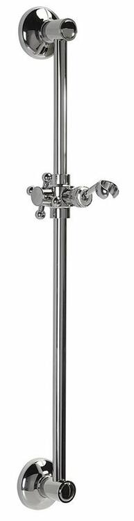ANTEA sprchová tyč, posuvný držák, kulatá, 670mm, chrom