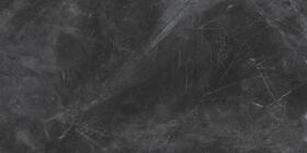 Velkoformátová dlažba imitace mramoru Pulpis Nero 60x120 cm matná | Více - 