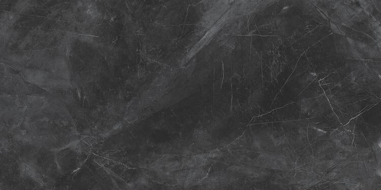 Velkoformátová dlažba imitace mramoru Pulpis Nero 60x120 cm matná