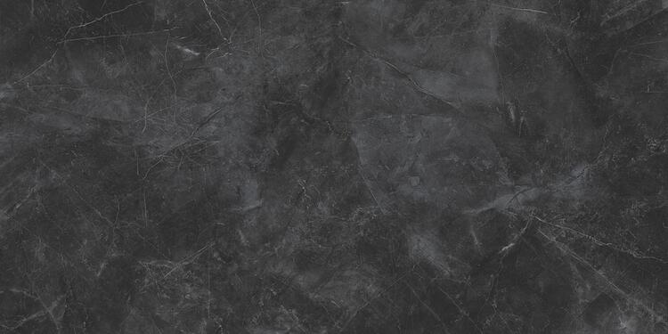 Velkoformátová dlažba imitace mramoru Pulpis Nero 60x120 cm matná