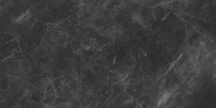 Velkoformátová dlažba imitace mramoru Pulpis Nero 60x120 cm matná