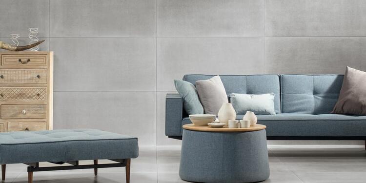 RAKO Rebel dlaždice slinutá tmavě šedá 45x45 cm