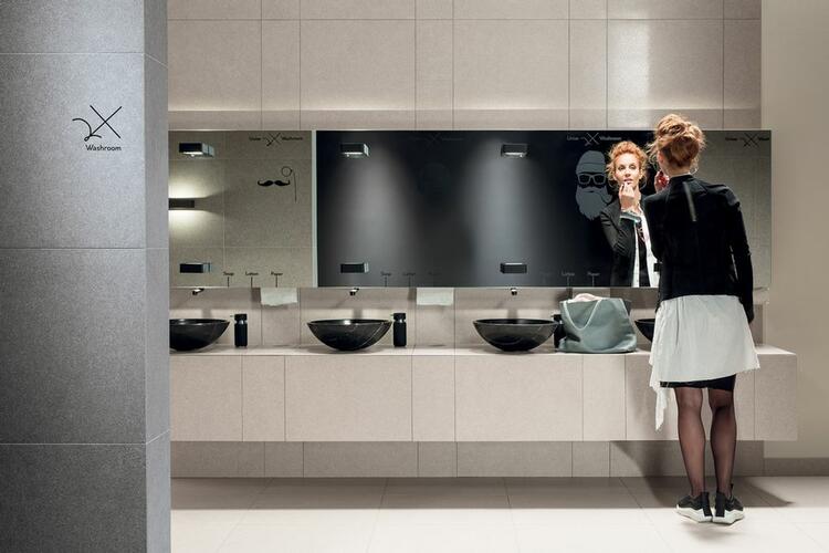 RAKO Block dlaždice slinutá černá 30x60 cm