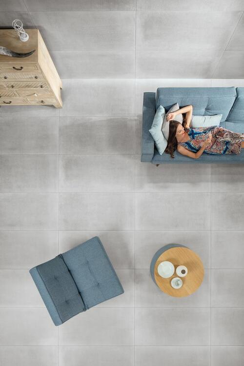 RAKO Rebel dlaždice slinutá šedá 60x60 cm