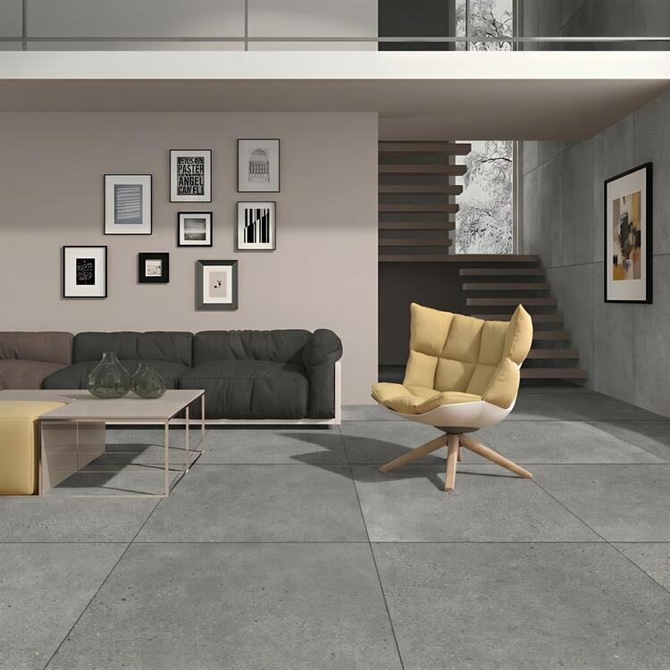 Dlažba imitace betonu Aspen Grey 60x60 cm