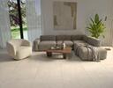 Interiérová dlažba imitace betonu Core Ivory 61x61 cm