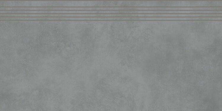 RAKO Extra schodovka tmavě šedá 40x80 cm