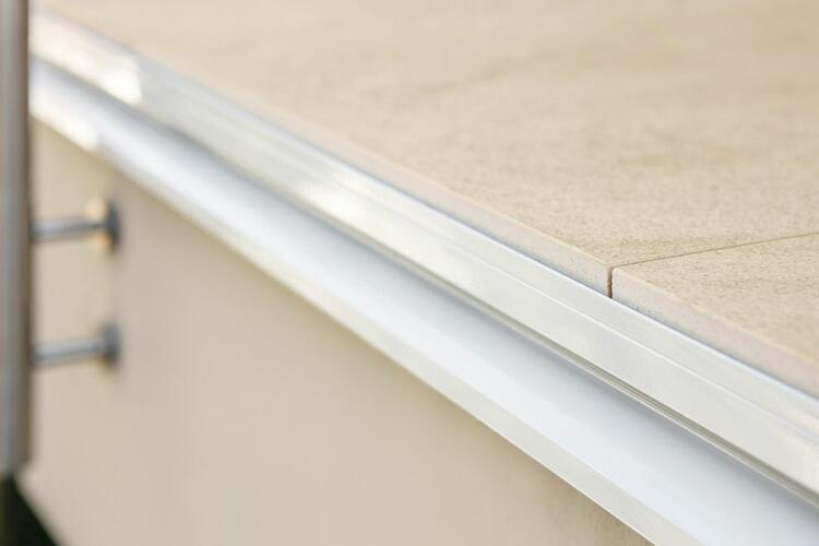 RAKO Kaamos Outdoor schodovka béžovošedá 60x60 cm