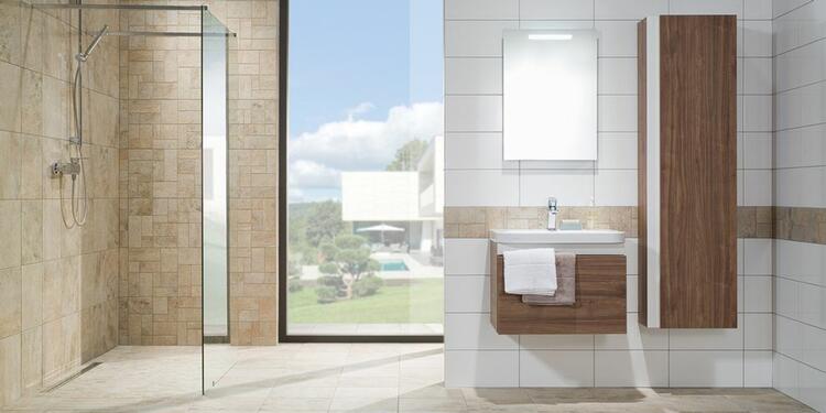 RAKO Como dlaždice slinutá bílá 30x30 cm