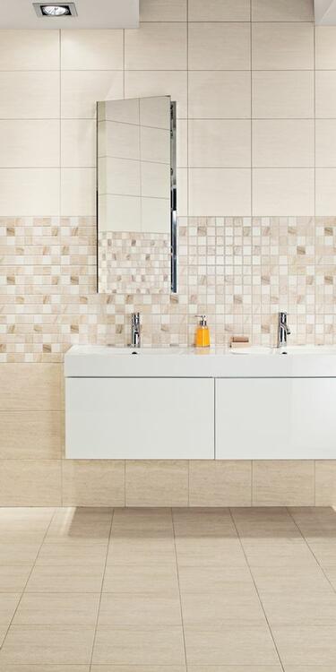 RAKO Lazio dekor světle béžová 20x40 cm