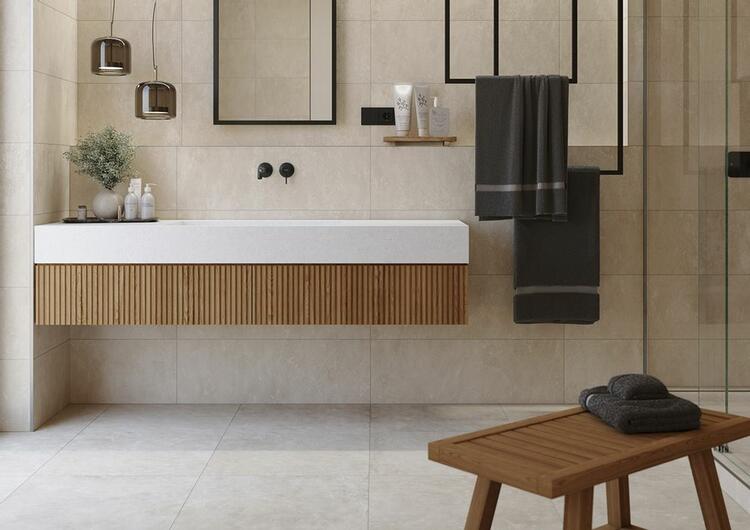 RAKO Dale dlaždice slinutá šedá 30x60 cm