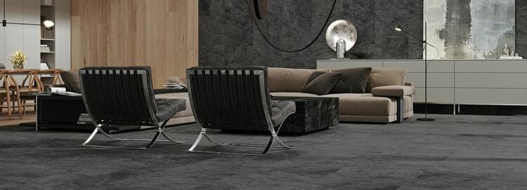 RAKO Core dlaždice slinutá černá 30x60 cm