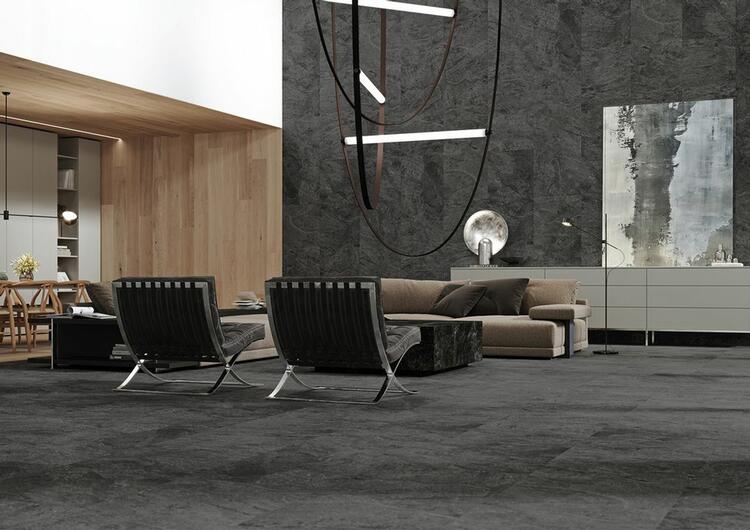 RAKO Core dlaždice slinutá černá 30x60 cm