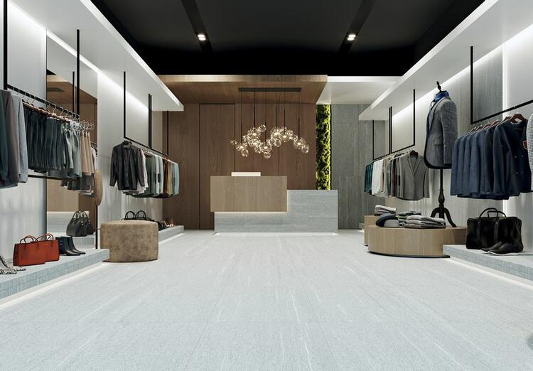 RAKO Vals dlaždice slinutá tmavě šedá 60x60 cm