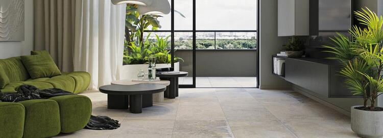 RAKO Mixtone dlaždice slinutá béžovošedá 60x60 cm