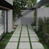 2cm dlažba na terasu imitace betonu Pietra Grey 60x60x2 cm