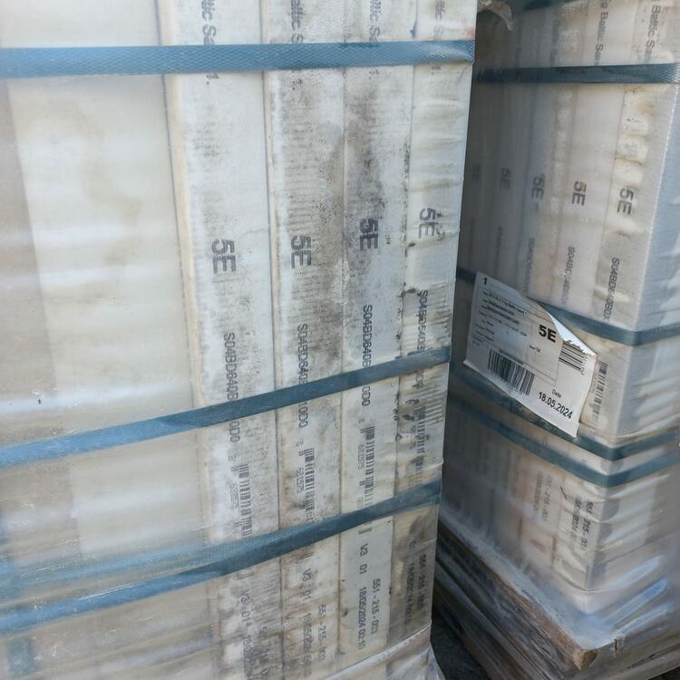 2cm dlažba na terasu imitace kamene Baltic Sand 60x60x2 cm (poškozený obal)