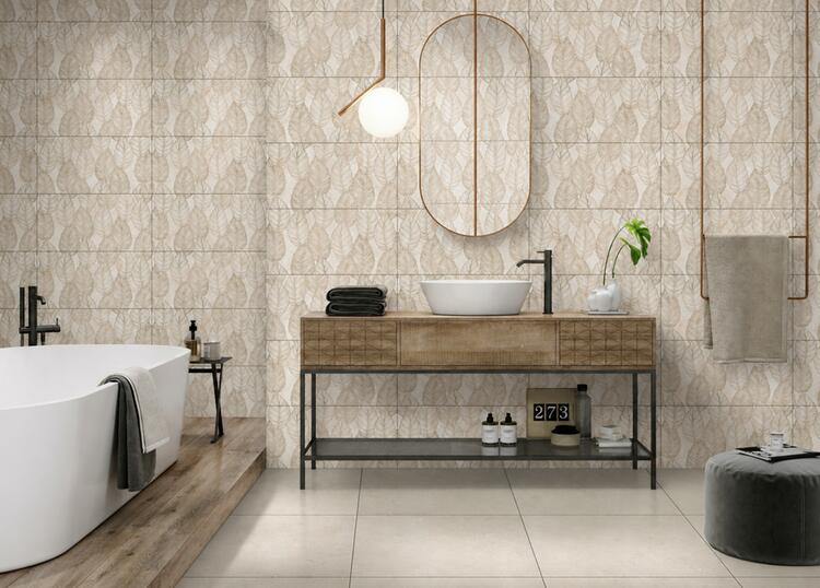 Dlažba imitace betonu Novelle Ash 60x60 cm
