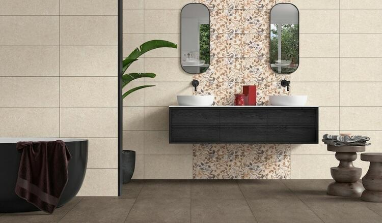 Dlažba imitace betonu Novelle Coffee 60x60 cm