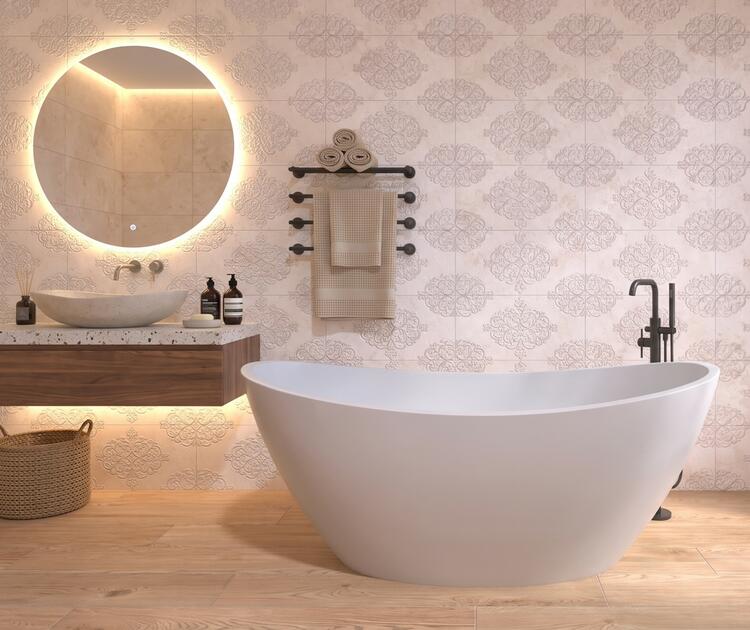 Obklad Caldera Cream Baroque 30x60 cm (5021HL6)