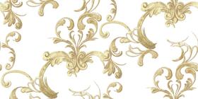 Obklad White Ornata Gold 30x60 cm (5801) | Více -