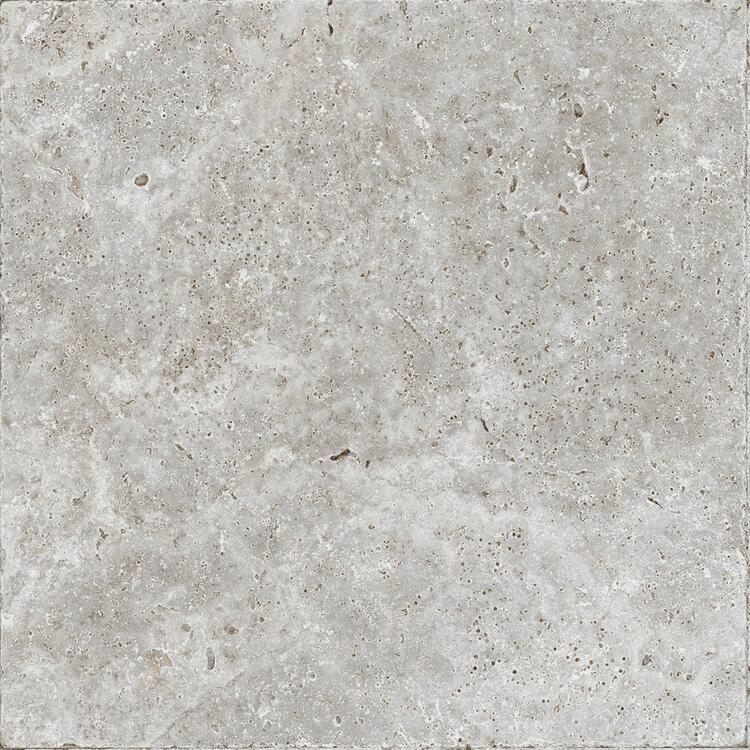 2cm dlažba na terasu imitace kamene Pewter Travertine 60x60x2 cm (poškozený obal)