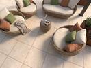 2cm dlažba na terasu imitace betonu Larisa Beige 60x60x2 cm