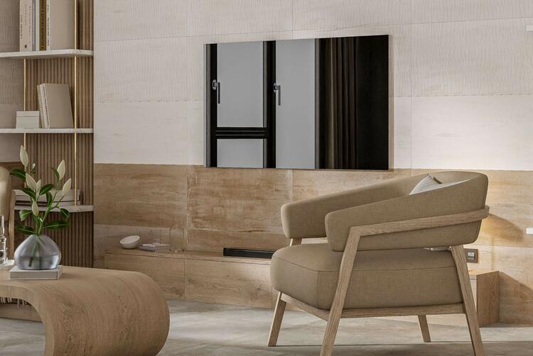 Obklad Canvas Brown 30x60 cm (5103D)